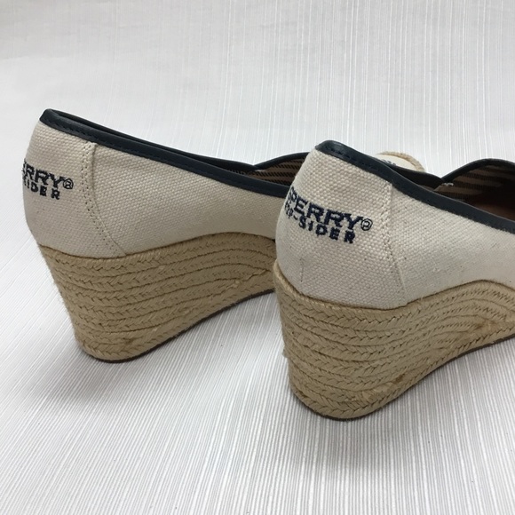 Sperry Top-Sider New Beige Heels - Picture 7 of 9